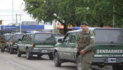 En el marco de un plan nacional Llegaron 140 gendarmes para reforzar la seguridad del distrito