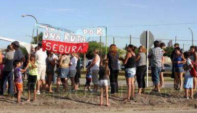 Se realiz� la manifestaci�n por la ruta 51