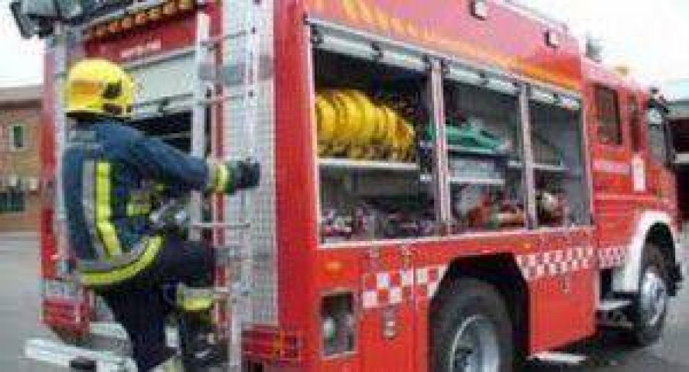 Se incendi� un departamento por causas desconocidas