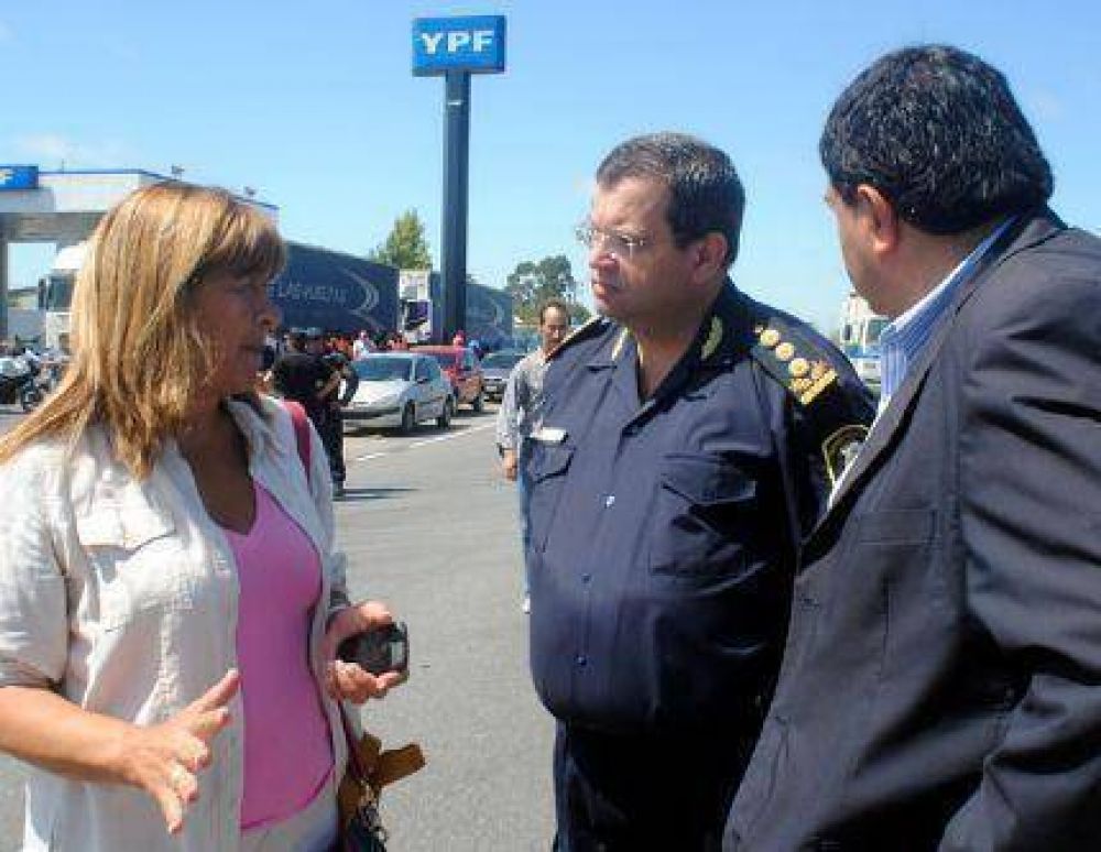 Urdampilleta evit� lo que podr�a haber sido un violento desalojo policial