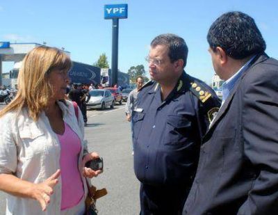 Urdampilleta evit� lo que podr�a haber sido un violento desalojo policial