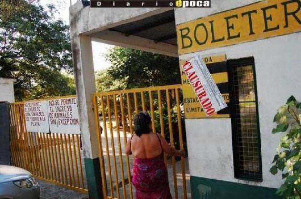Clausuraron la playa del Club Yacar�