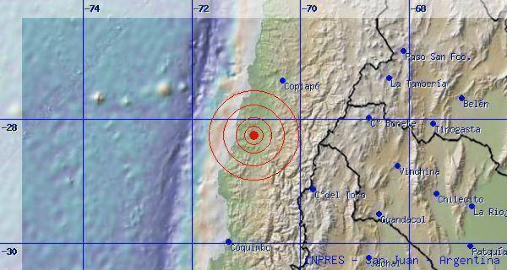 Fuerte temblor en Chile sacudi� San Juan, La Rioja, Mendoza y hasta C�rdoba