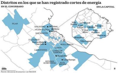 Siguen los cortes de luz y crecen las protestas en la ciudad y el conurbano