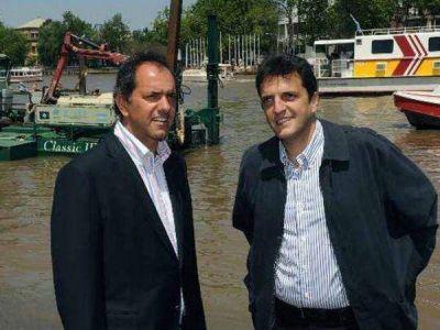 Peones del juego de Scioli y Massa
