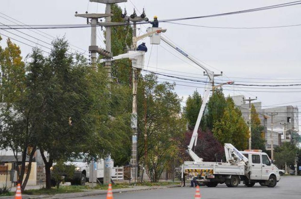 Contin�an los cortes de luz en R�o Gallegos