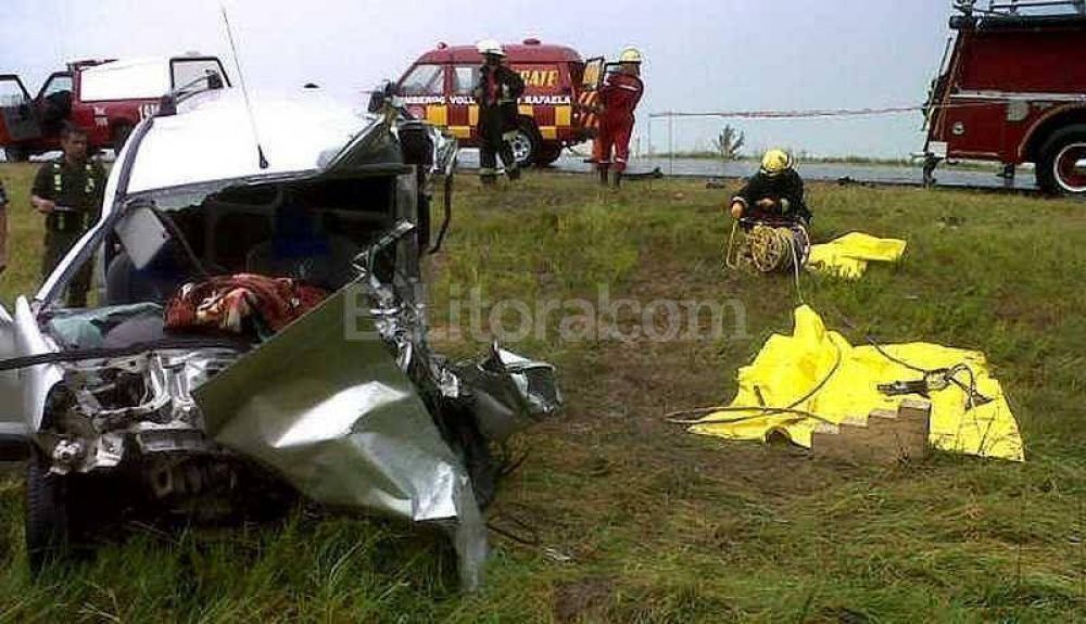 La lluvia y la ruta 34, un combo fatal