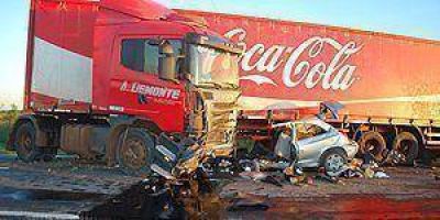 Aumentaron los muertos por accidentes de tr�nsito en enero