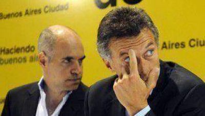 Macri y Larreta defendieron a Del Sel con un mensaje a Casa Rosada