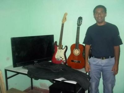 Lo atraparon con las manos en la masa y qued� detenido