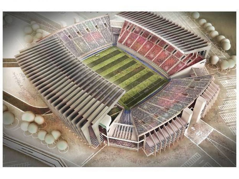 Se hizo la transferencia del predio donde se construir� el Estadio �nico