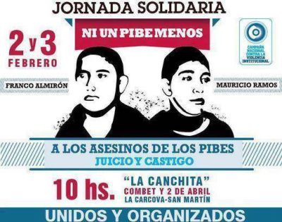Jornada solidaria en La Carcova para recordar a Mauricio Ramos y Franco Almir�n