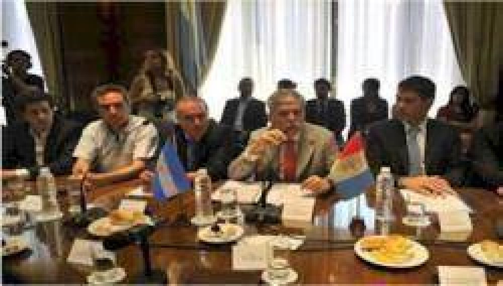De Vido dialog� con intendentes santafesinos "K"