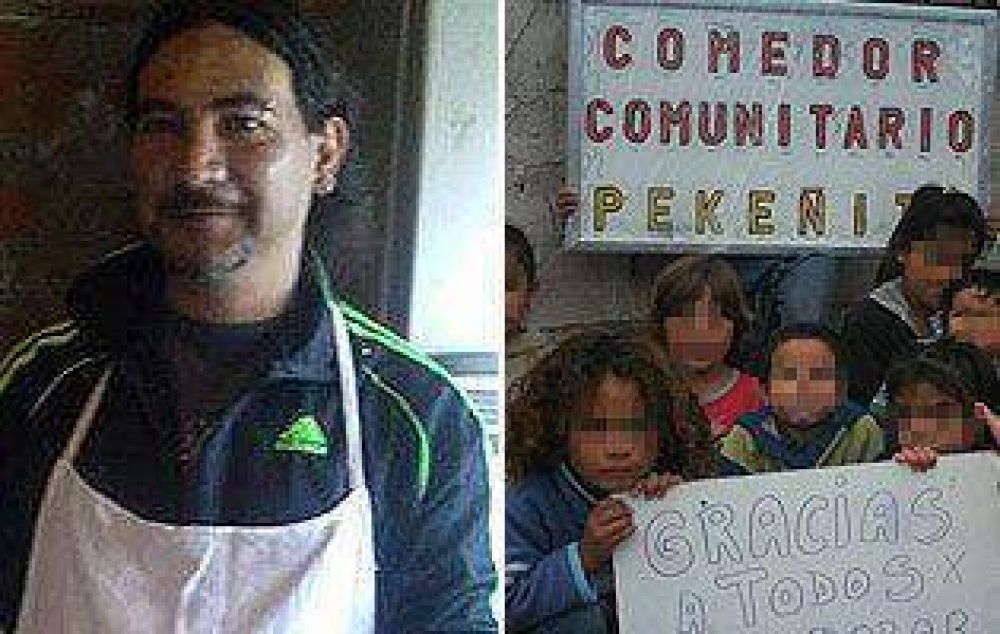 Tiene ocho hijos y abri� un comedor para ayudar a los chicos del barrio