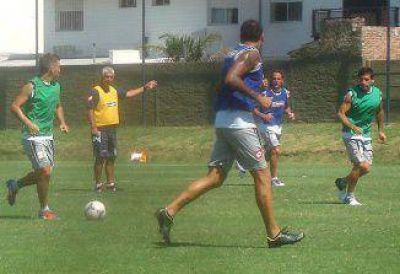 Quilmes hizo tareas t�cticas prepar�ndose para el amistoso con CN Sports