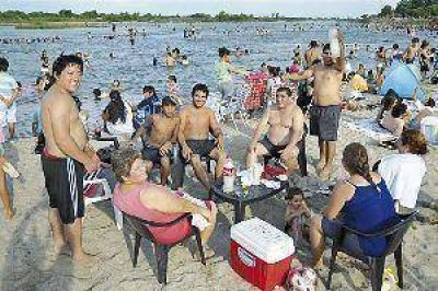 Santiago ardi� con una sensaci�n t�rmica que trep� hasta los 46 grados