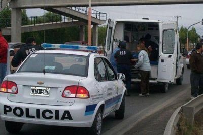 La autov�a fue escenario de un accidente