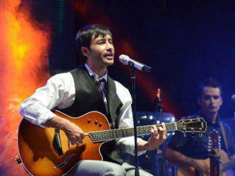 Luciano Pereyra actuará el lunes en Paraná con entrada libre y gratuita 