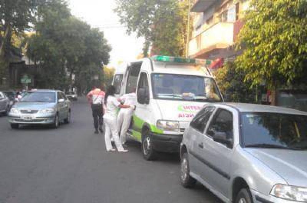  Una beba fue golpeada tras la imprudencia de un conductor 	 