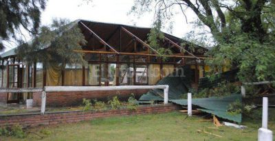 Severa tormenta de viento afect� el oeste provincial