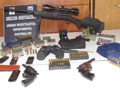 Varios allanamientos en Guaymall�n dejan como saldo 6 detenidos