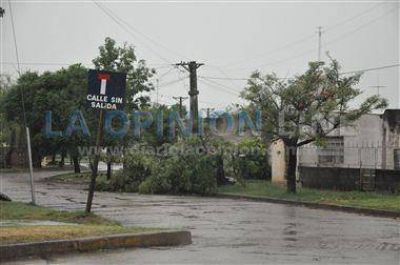 En Sunchales 10 casas con voladuras de techos