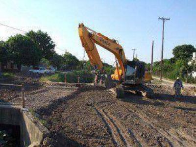 Avanzan tramos de la pavimentaci�n y obras complementarias de la calle Guastalla