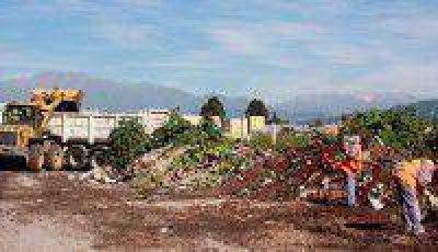 Municipio trabaja en la limpieza de basurales clandestinos