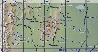 Sismo en el norte de la provincia