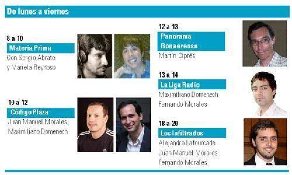 Novedosa y extendida, vuelve la programaci�n de FM Plaza