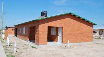 Sorteo de viviendas: 25 casas para 90 postulantes