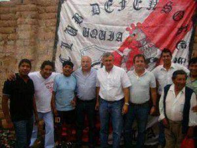 Morales abog� por la resoluci�n del conflicto institucional de Huacalera