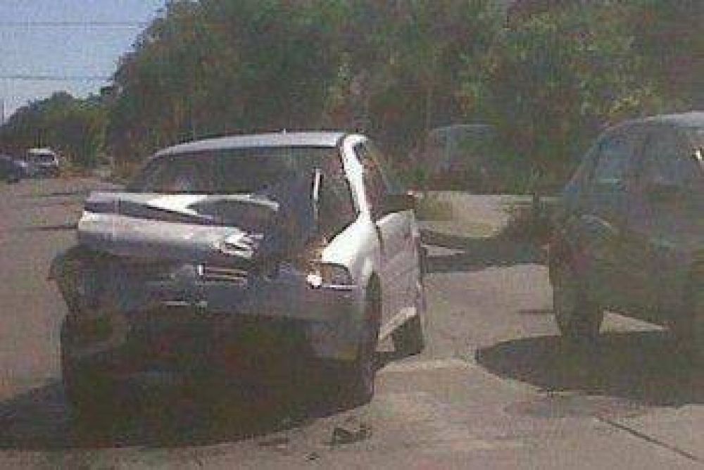 Violento accidente en Jara y 11 de Septiembre