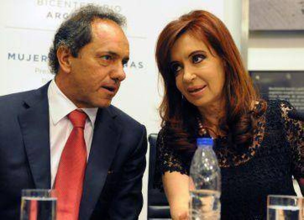 Imagen: Scioli se mantiene diez arriba de CFK