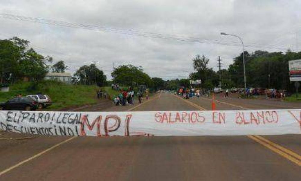 Docentes del MPL, volver�an al corte de ruta el mi�rcoles pr�ximo