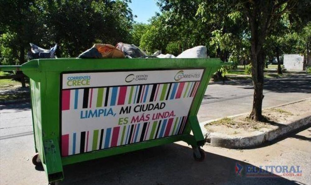Contenedores: ahora le llega el turno al barrio 17 de Agosto