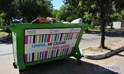 Contenedores: ahora le llega el turno al barrio 17 de Agosto