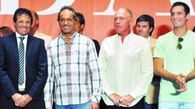 Scioli: "Me gusta molestar lo menos posible a la Presidenta"
