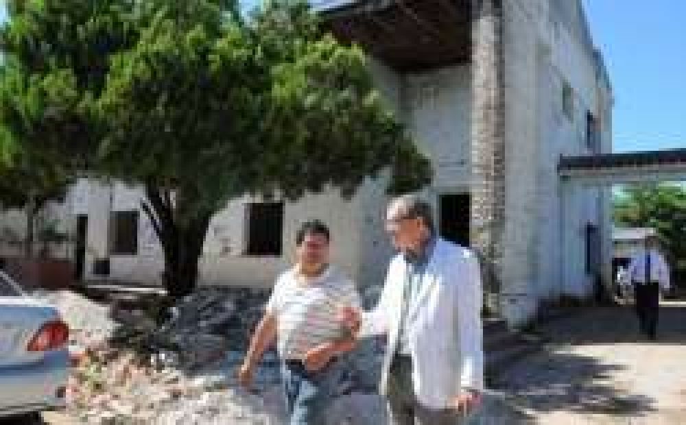 Refaccionan la antigua seccional para centro transitorio de detenci�n	