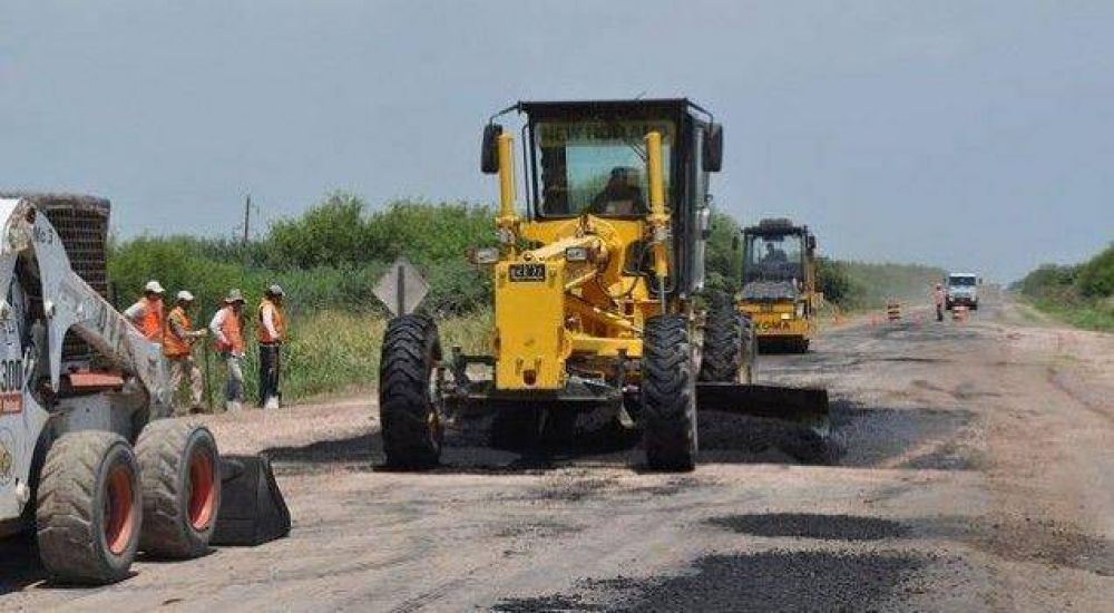 Vialidad Provincial ejecuta obras en la ruta 95