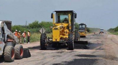 Vialidad Provincial ejecuta obras en la ruta 95