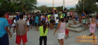Importante convocatoria para ni�os y adolescentes en el barrio Santa Marta