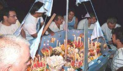 Fieles umbandas celebraron la festividad de Yemanj� en el Dulce