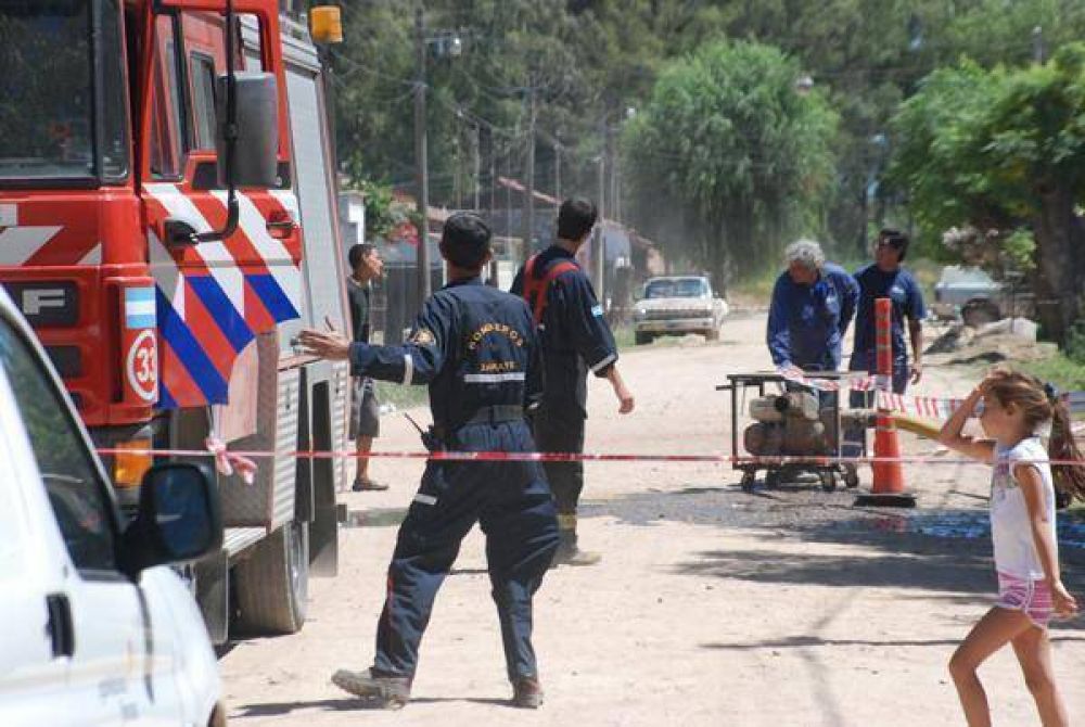 Sin heridos: Hubo escape de gas en una vivienda familiar en Barrio Villa Massoni