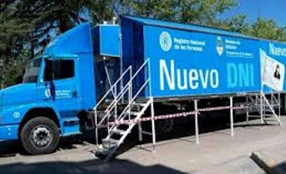 Viene a Z�rate la unidad m�vil para hacer el DNI