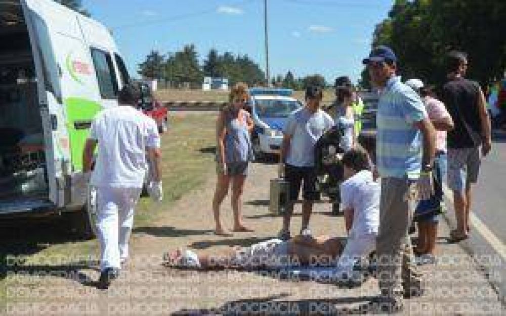 Una tarde de accidentes en diferentes sectores de Jun�n