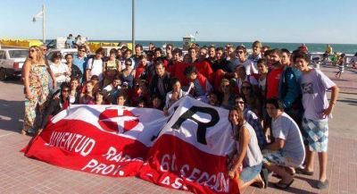 La Juventud Radical de Tornquist en Monte Hermoso