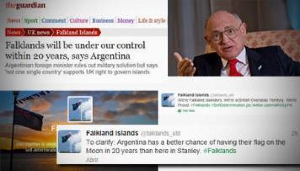 Timerman: "No creo que pasen otros 20 a�os para recuperar Malvinas"