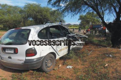 Grave accidente en el ingreso a Tinogasta