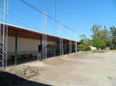 Villa �ngela: comenz� la construcci�n del nuevo sal�n de la ex Comercio